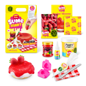 Slime Mart – Shopping Bag – Strawberry Cheesecake