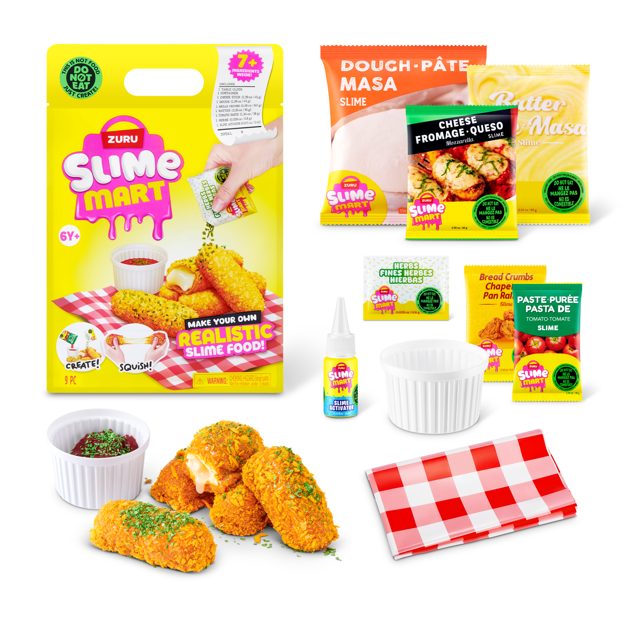 Slime Mart – Shopping Bag – Mozzarella Sticks - Imagen 3