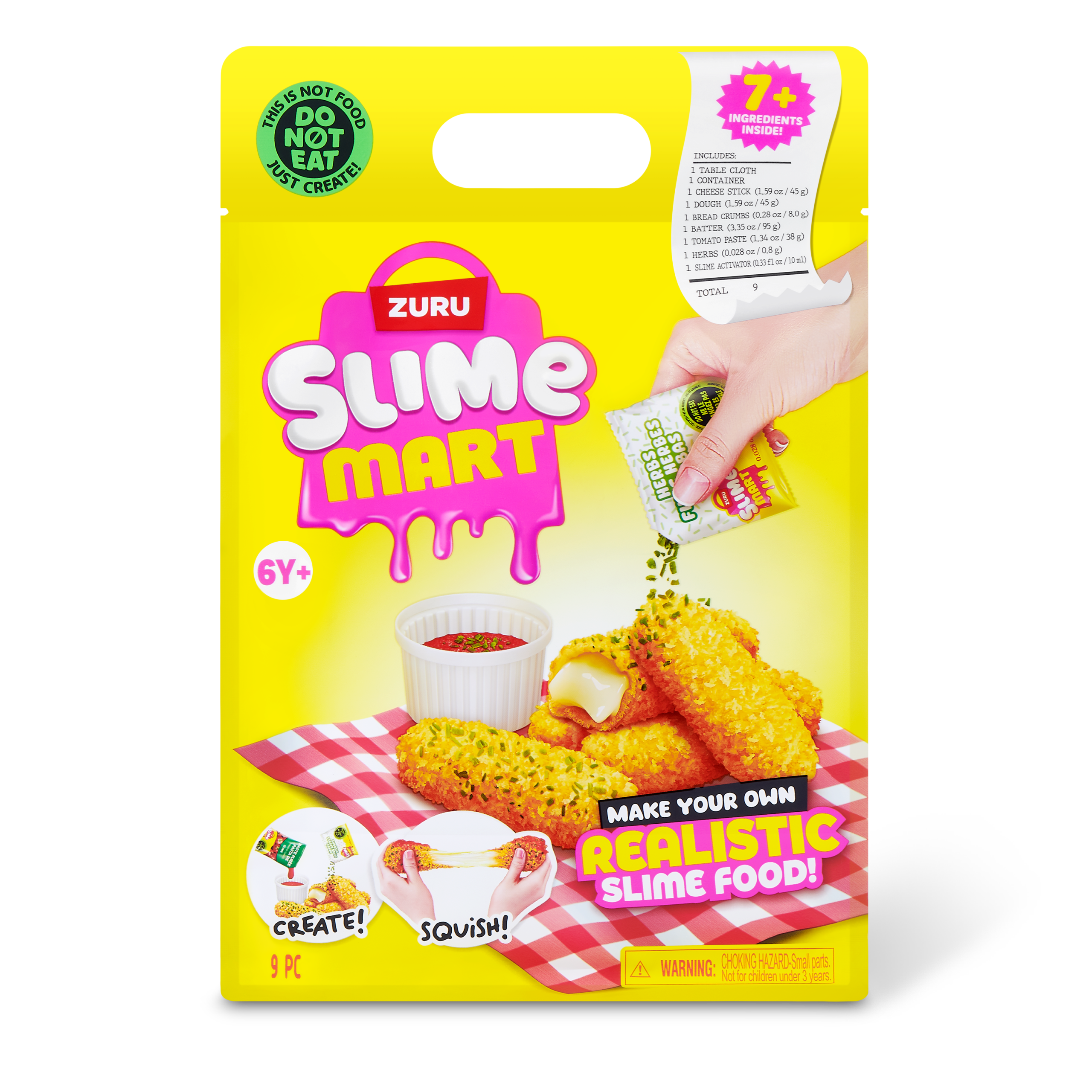 Slime Mart – Shopping Bag – Mozzarella Sticks - Imagen 2